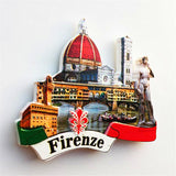 Florence Italy Fridge Magnet 3D Resin