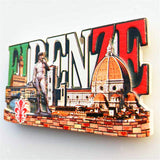 Florence Italy Fridge Magnet 3D Resin