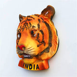 Tiger India Fridge Magnet 3D Resin