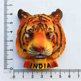 Tiger India Fridge Magnet 3D Resin