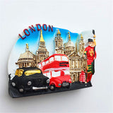 London England UK Fridge Magnet 3D Resin