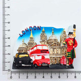 London England UK Fridge Magnet 3D Resin