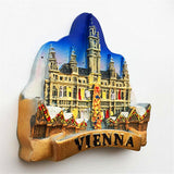 Vienna Austria Fridge Magnet 3D Resin