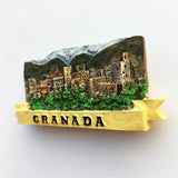 Granada Spain Fridge Magnet 3D Resin