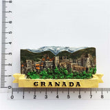 Granada Spain Fridge Magnet 3D Resin