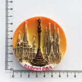 Barcelona Spain Fridge Magnet 3D Resin