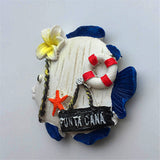 Punta Cana Dominican Fridge Magnet 3D Resin