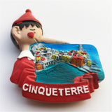 Cinque Terre Italy Fridge Magnet 3D Resin