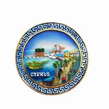 Cyprus Fridge Magnet 3D Resin