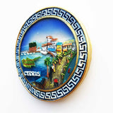 Cyprus Fridge Magnet 3D Resin