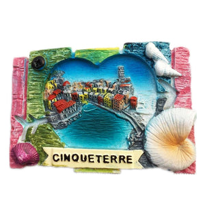 Cinque Terre Italy Fridge Magnet 3D Resin