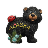 Bear Alaska USA America Fridge Magnet 3D Resin