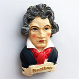 Austria Vienna Beethoven Fridge Magnet 3D Resin