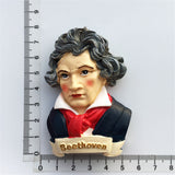 Austria Vienna Beethoven Fridge Magnet 3D Resin