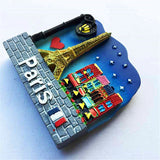 Paris France Fridge Magnet 3D Resin