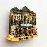 Granada Spain Fridge Magnet 3D Resin