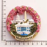 Washington D.C. USA America Fridge Magnet 3D Resin