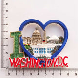 Washington D.C. USA America Fridge Magnet 3D Resin