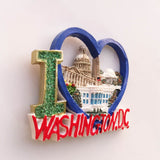 Washington D.C. USA America Fridge Magnet 3D Resin