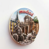 Madrid Spain Fridge Magnet 3D Resin