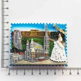 Vienna Austria Fridge Magnet 3D Resin