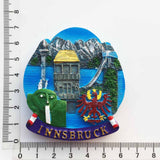 Innsbruck Austria Fridge Magnet 3D Resin