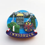 Innsbruck Austria Fridge Magnet 3D Resin