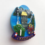 Innsbruck Austria Fridge Magnet 3D Resin