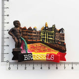 Brussels Belgium Fridge Magnet 3D Resin