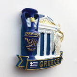 Athens Greece Fridge Magnet 3D Resin