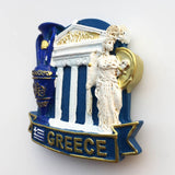 Athens Greece Fridge Magnet 3D Resin