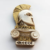 Greece Sparta Soldier Fridge Magnet 3D Resin