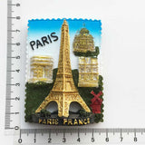 Paris France Fridge Magnet 3D Resin