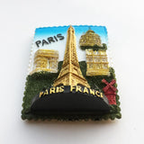 Paris France Fridge Magnet 3D Resin