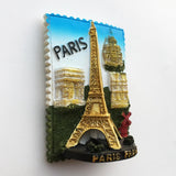 Paris France Fridge Magnet 3D Resin