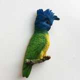 Macaw Ecuador Bolivia Argentina Fridge Magnet 3D Resin