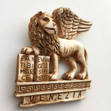 St. mark's Winged Lion Venice Italy Fridge Magnet 3D Resin