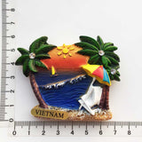 Long Beach Vietnam Fridge Magnet 3D Resin