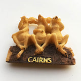 Kangaroo Cairns Australia Fridge Magnet 3D Resin