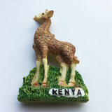 Giraffe Kenya Fridge Magnet 3D Resin