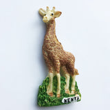 Giraffe Kenya Fridge Magnet 3D Resin