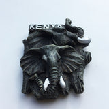 Elephant Kenya Fridge Magnet 3D Resin