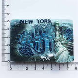 New York USA America Fridge Magnet 3D Resin