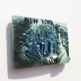 New York USA America Fridge Magnet 3D Resin