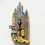 New York USA America Fridge Magnet 3D Resin