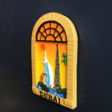 Dubai UAE Fridge Magnet 3D Resin