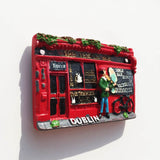 Dublin Ireland Fridge Magnet 3D Resin