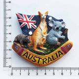 Australia Fridge Magnet 3D Resin