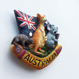 Australia Fridge Magnet 3D Resin