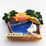 Hawaii USA America Fridge Magnet 3D Resin